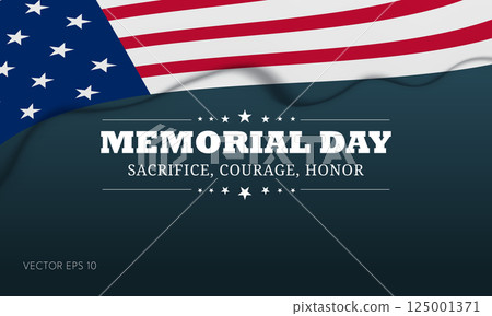 Memorial Day Sacrifice Courage Honor 125001371