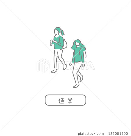 學校/教師插圖 125001390