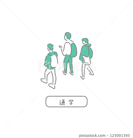 學校/教師插圖 學校/教師插圖 125001393