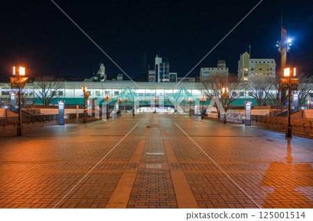 Tama Center Station at night, Tama City, Tokyo 125001514
