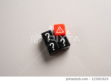 To make a wrong choice. Danger and insecurity. Uncertainty, doubt, and potential consequences looming over a poor choice. 125001624