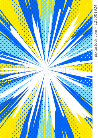 夏季美國漫畫風格背景A(垂直) 夏季美國漫畫風格背景A(垂直) 125001924