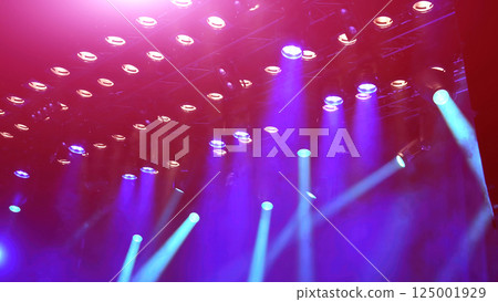 musical concert stage light, spotlights working musical concert stage light, spotlights working 125001929