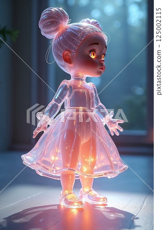 Crystal glass doll Crystal glass doll 125002115