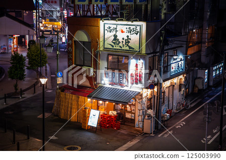 Shiinamachi Station iconic restaurant in Toshima, Tokyo, Japan 125003990