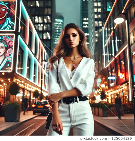 Freelancing. Woman. Work. Future. Futurism style. Painting. Art. Banner Freelancing. Woman. Work. Future. Futurism style. Painting. Art. Banner 125004129