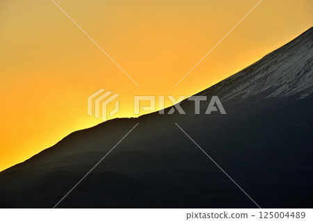 From Mount Ryugatake in the Tenshi Mountains: The pre-dawn sky at the foot of Mt. Fuji From Mount Ryugatake in the Tenshi Mountains: The pre-dawn sky at the foot of Mt. Fuji 125004489