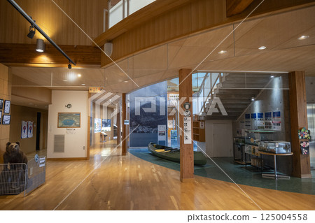 Inside the Toyako Visitor Center and Volcano Science Museum in Toyako Town, Hokkaido Inside the Toyako Visitor Center and Volcano Science Museum in Toyako Town, Hokkaido 125004558