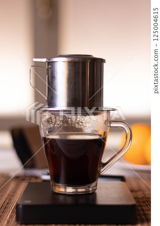 preparation of specialty coffee infusion 125004615