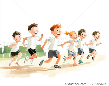 運動會時跑步 運動會時跑步 125005604