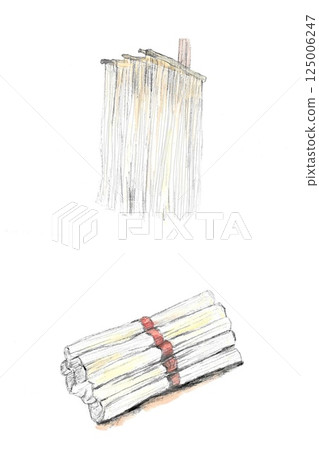 鉛筆像素麵條 125006247