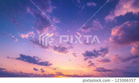 At the end of the day: Looking up at the sky for a soothing moment 125006357