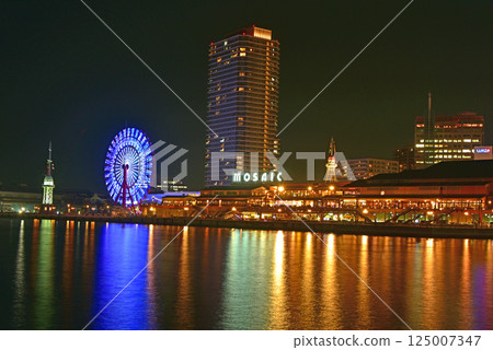 神戶美利堅公園夜景：摩天輪 125007347