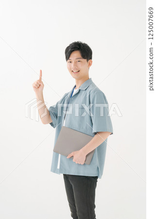 A refreshing businessman A refreshing businessman 125007669