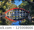 The Red Arched Bridge of Sumiyoshi Taisha Shrine 125008666