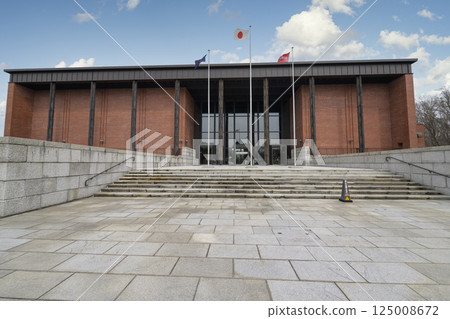 The exterior of the Hokkaido Museum (Regional Spots and Nearby Facilities Series) 125008672