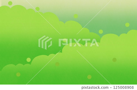 蓬鬆紋（淺綠色） 125008908