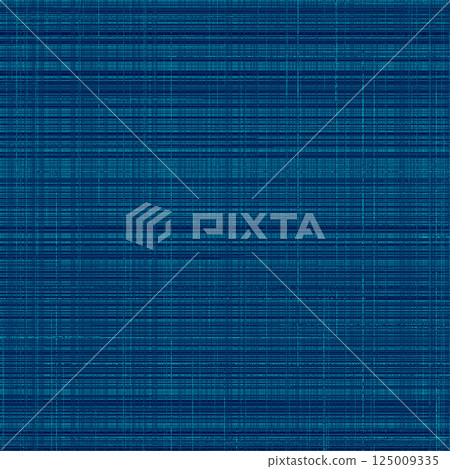 Fabric-like texture illustration: Kasuri-like blue-green linen image Fabric-like texture illustration: Kasuri-like blue-green linen image 125009335