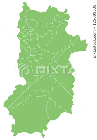 Dividable map of Nara prefecture 125009639