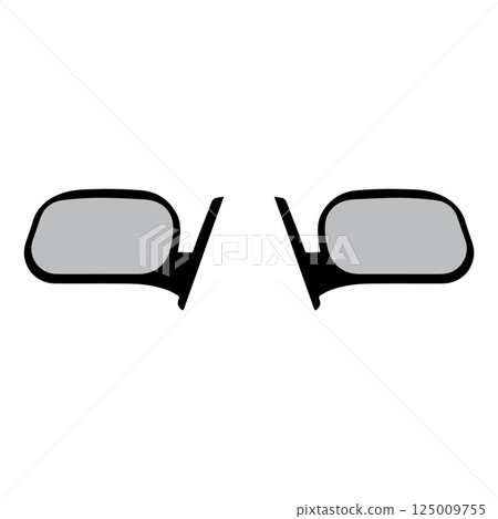 vectors illustration car rear view symbol design 125009755