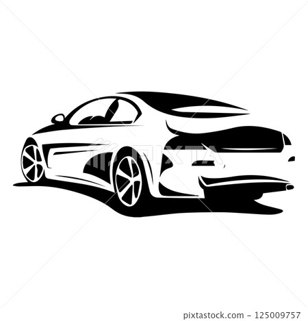 vectors illustration sports car symbol design vectors illustration sports car symbol design 125009757