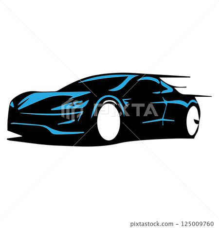 vectors illustration sports car symbol design vectors illustration sports car symbol design 125009760