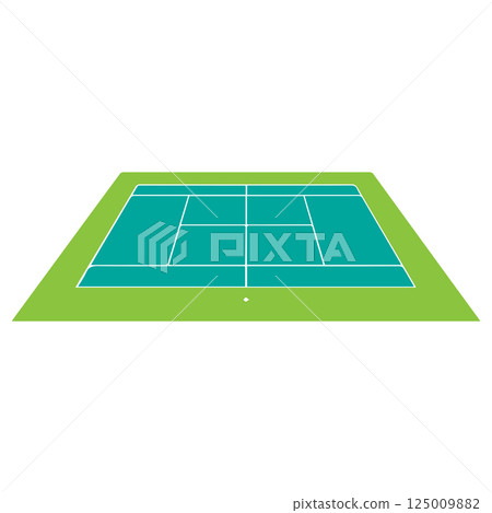 Badminton court image icon 125009882