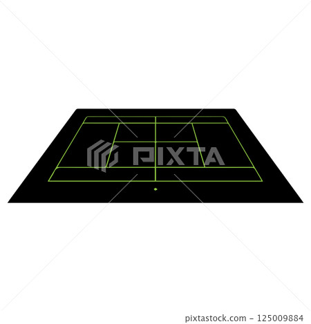 Badminton court image icon 125009884