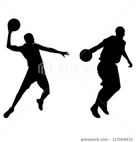 icon of a person playing basketball 125009910