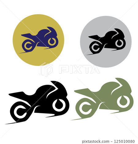 motorbike icon symbol vectors illustration motorbike icon symbol vectors illustration 125010080
