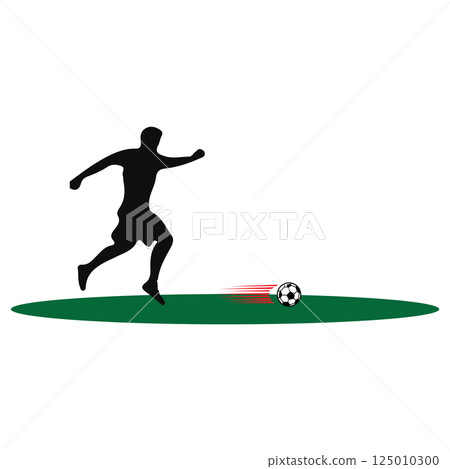 person kicking ball icon vector illustration symbol design person kicking ball icon vector illustration symbol design 125010300