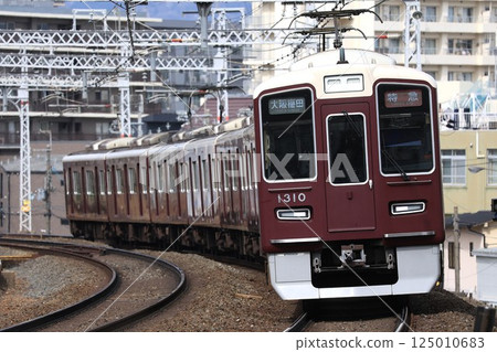 [阪急] 1300系特急（京都線：西京極站） 125010683