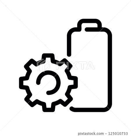 Monochromatic Video Camera Silhouette Monochromatic Video Camera Silhouette 125010733