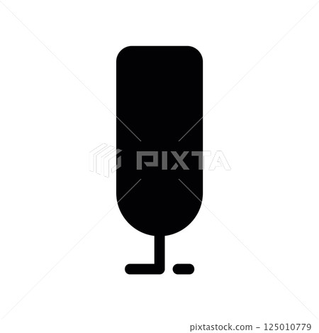 Monochromatic Video Camera Silhouette  125010779