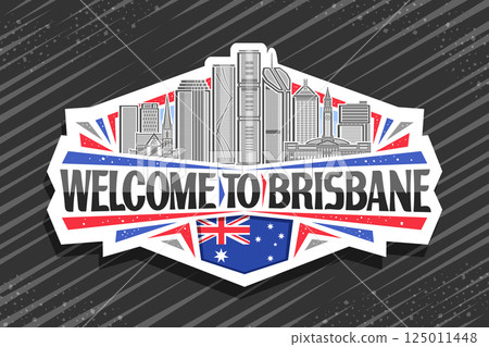 Vector logo for Brisbane 125011448