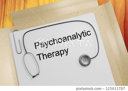 Psychoanalytic Therapy concept Psychoanalytic Therapy concept 125011787