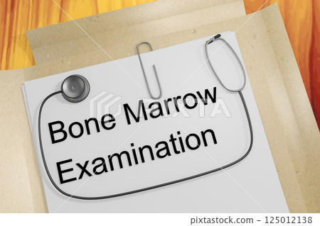 Bone Marrow Examination concept Bone Marrow Examination concept 125012138