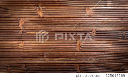 Vintage style, wood grain, old wooden wall, background material 125012269