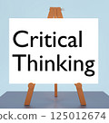Critical Thinking concept 125012674