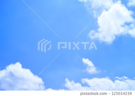 Blue sky and cloud image 125014239