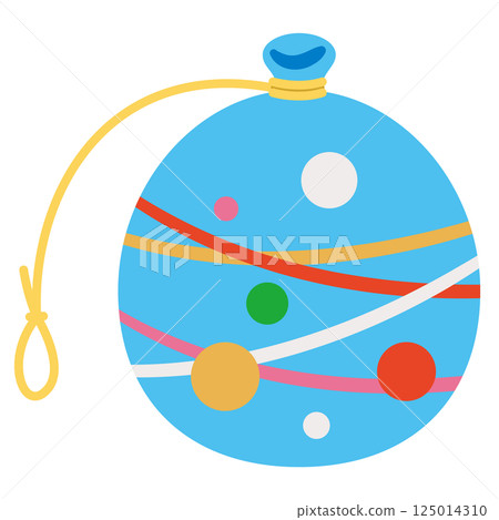 悠悠球氣球插畫 125014310