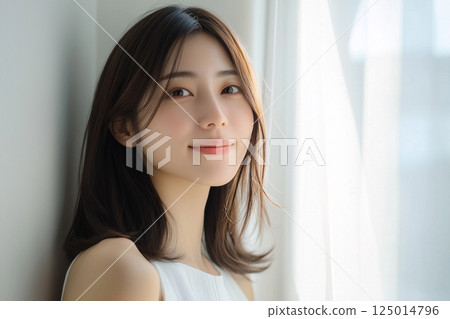 自然的日本女性（AI 生成的圖像） 125014796