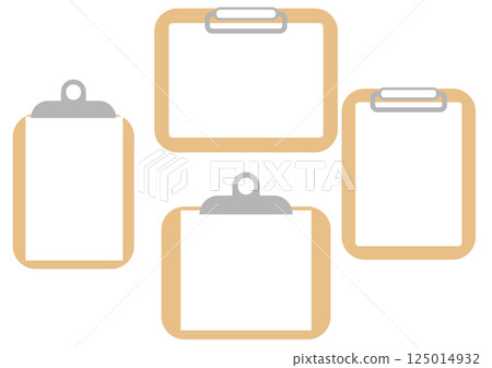 Simple Clipboard Color Set 125014932