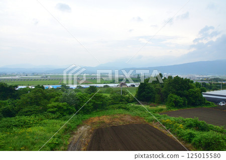JR Hokkaido, Hakodate Main Line, local train window view from Hakodate Station to Onuma Station (cloudy sky in summer 2023) JR Hokkaido, Hakodate Main Line, local train window view from Hakodate Station to Onuma Station (cloudy sky in summer 2023) 125015580