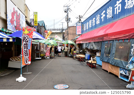 Scenery of Hakodate morning market 125015790