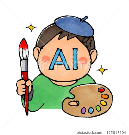 人工智慧畫家 125017204