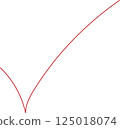 Red pen handwriting 125018074