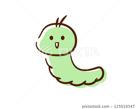 Insect_Handwritten_Caterpillar Insect_Handwritten_Caterpillar 125018347