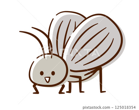 Insect_handwritten_bell cricket 125018354