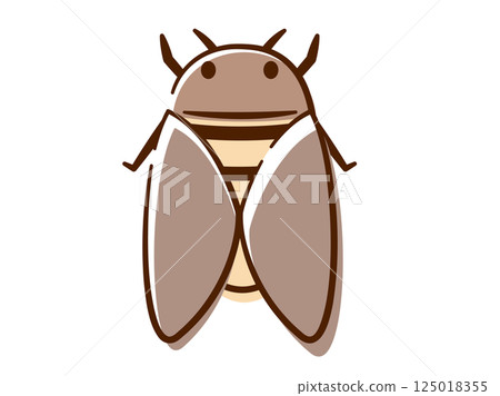 Insect_handwritten_cicada Insect_handwritten_cicada 125018355